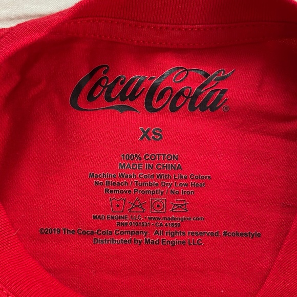 Coca-Cola Crop Tee - Picture 2 of 2